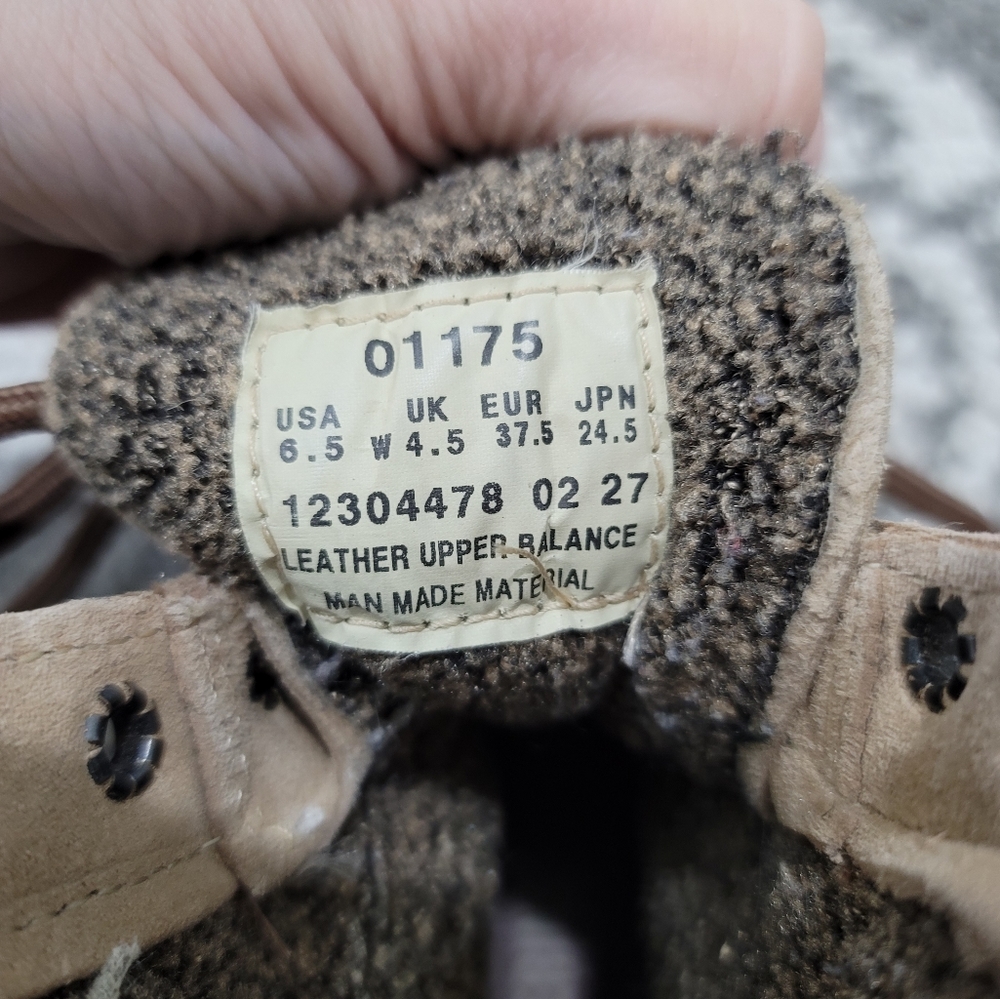 Wolverine Taupe Hiking Work Boot Size 6.5 - image 7